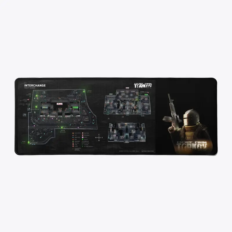 Escape From Tarkov Interchange Mouse Pad